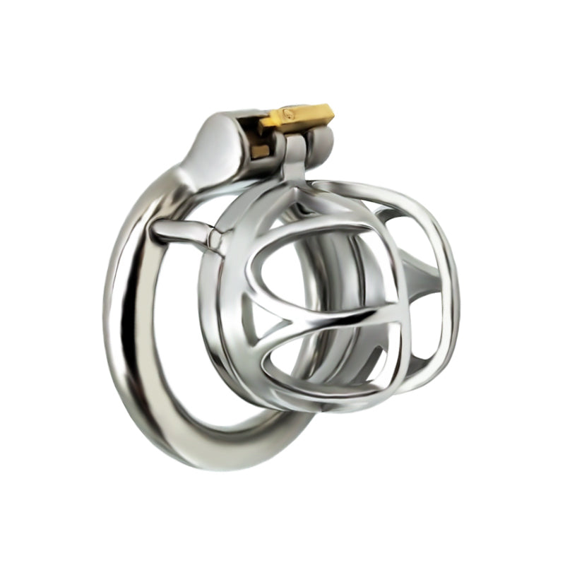 Male Top Split Open Chastity Cage, F3039 - FRRK