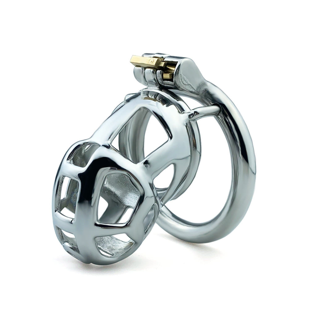 Stainless Steel Metal Small Mamba Male Chastity Cage, F3153 - FRRK