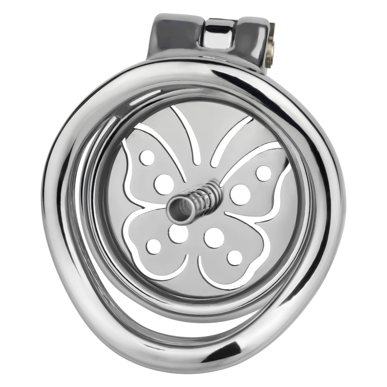 Butterfly Flat Sissy Chastity Cage