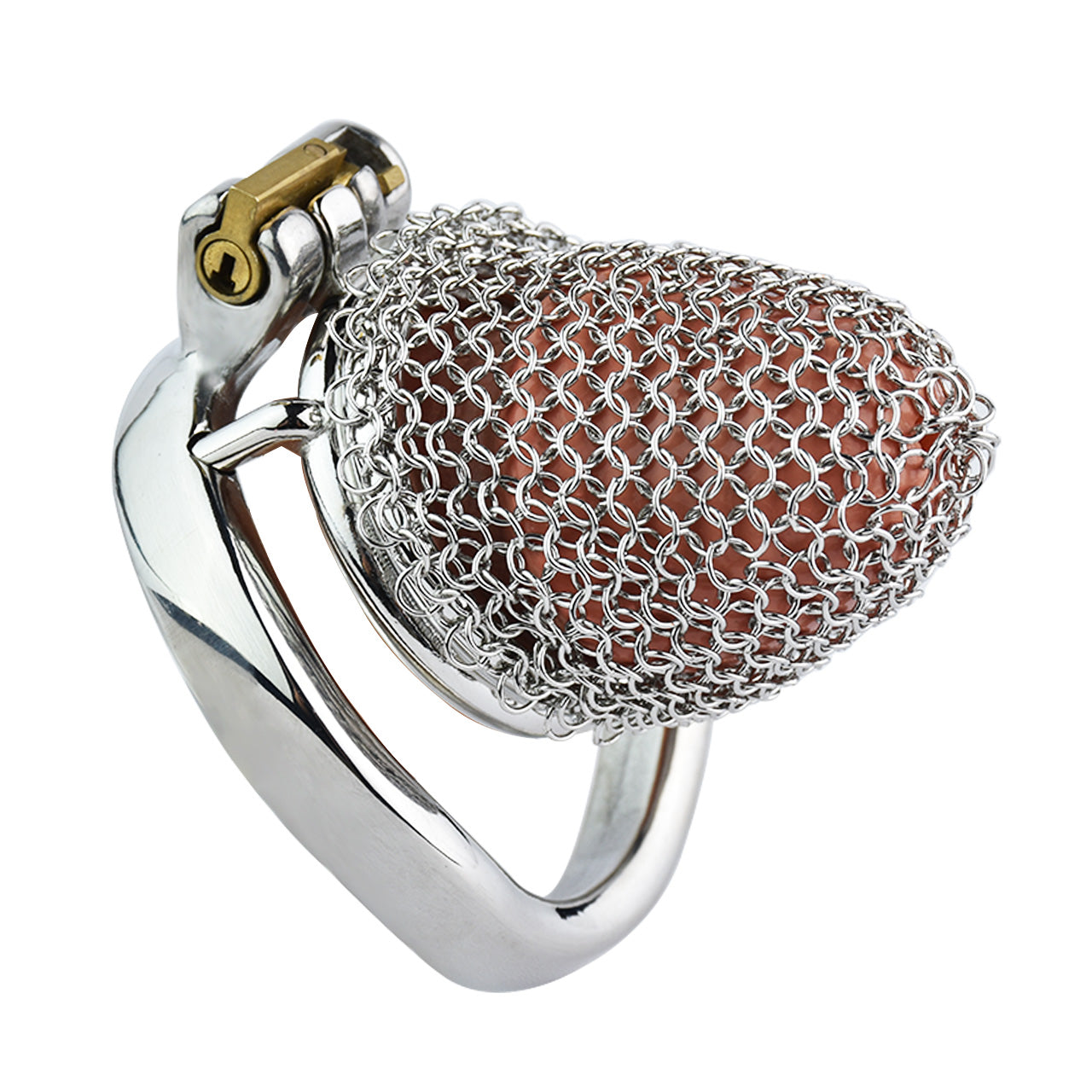 Nano Metal Mesh Chastity Cage, F3198 - FRRK