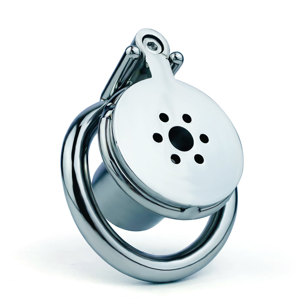 Inverted Single Cylinder Flat Chastity Cage Allen Wrench Lock, F3151 - FRRK