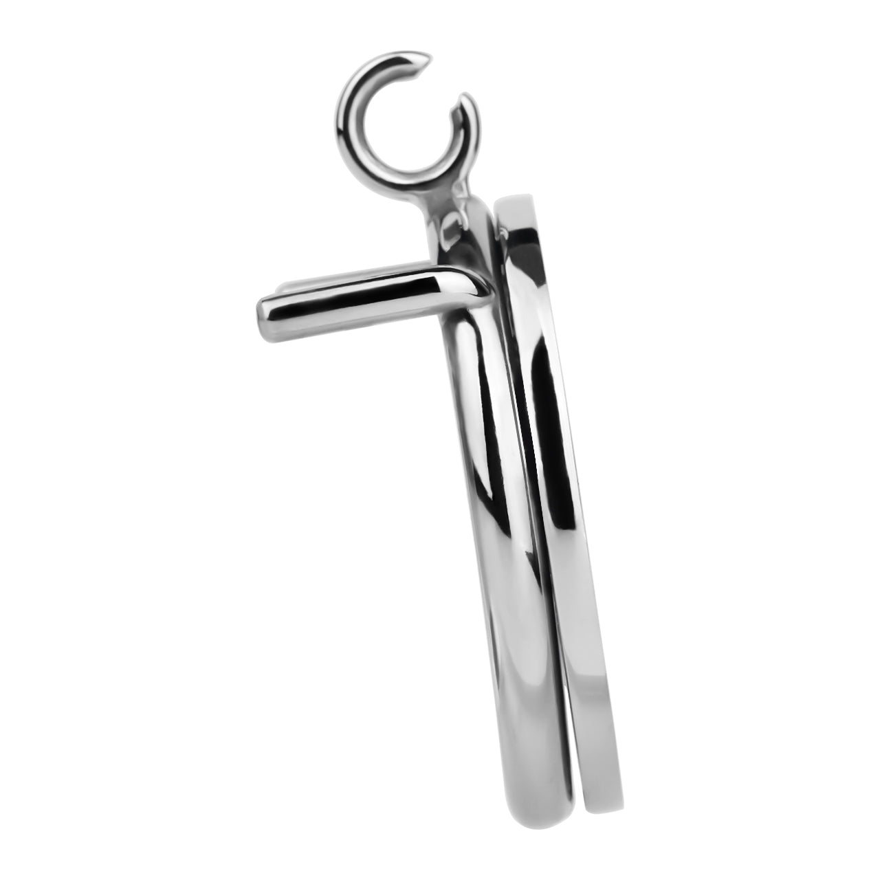 Butterfly Flat Sissy Chastity Cage