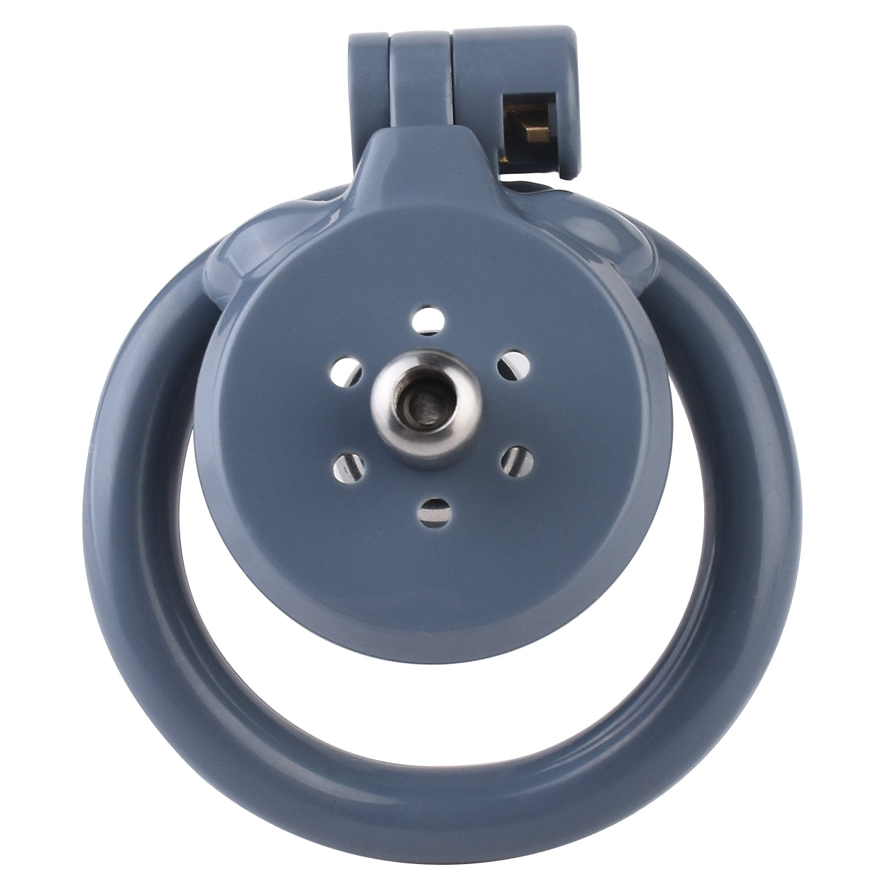 3D Printed Flat Chastity Cage with Inverted Steel Ball Catheter