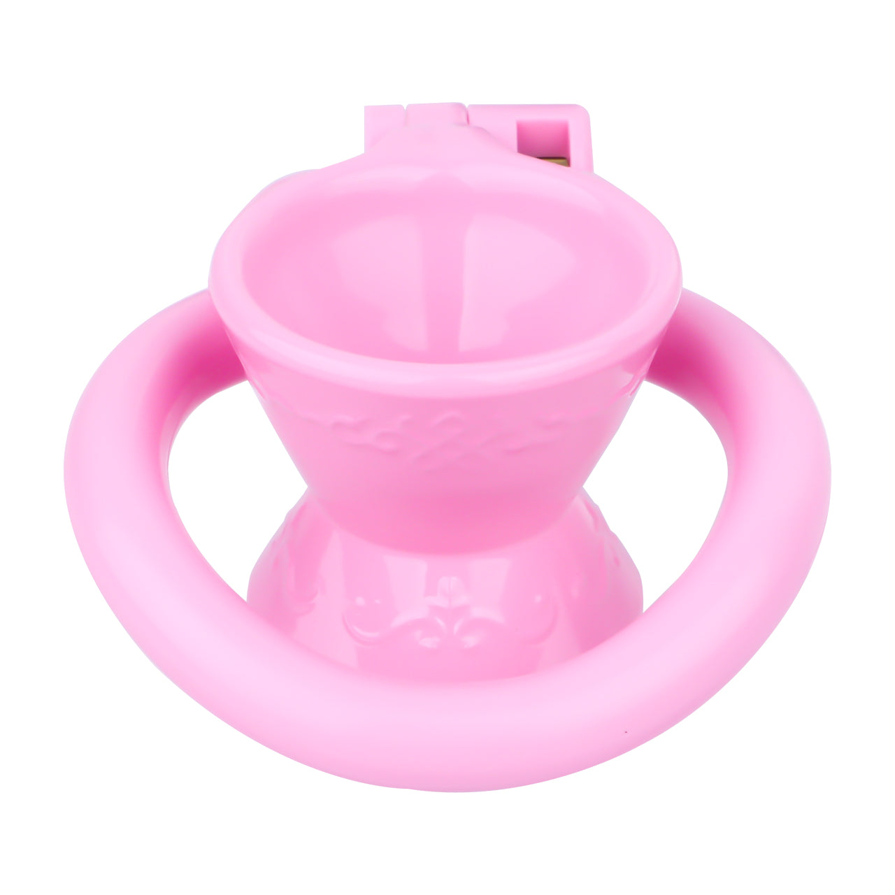 3D Printed Opening Hourglass-Shaped Chastity Cage