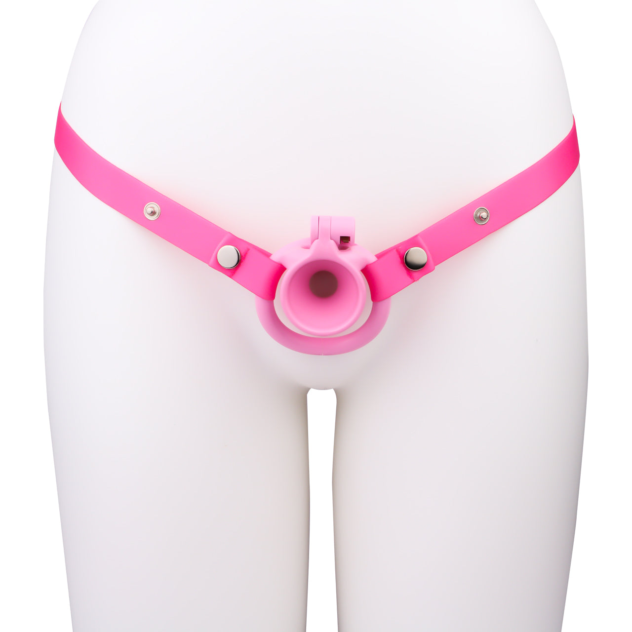 3D Printed Opening Hourglass-Shaped Chastity Cage