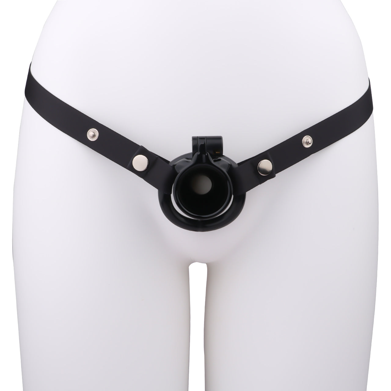 3D Printed Opening Hourglass-Shaped Chastity Cage
