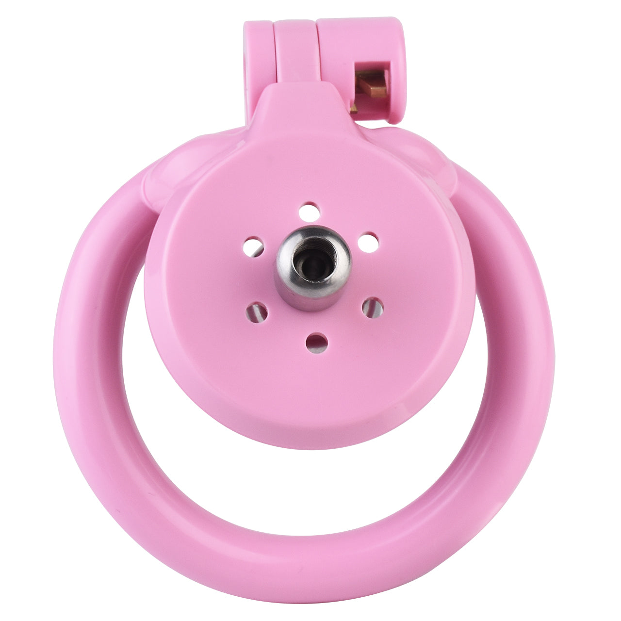 3D Printed Flat Chastity Cage with Inverted Steel Ball Catheter