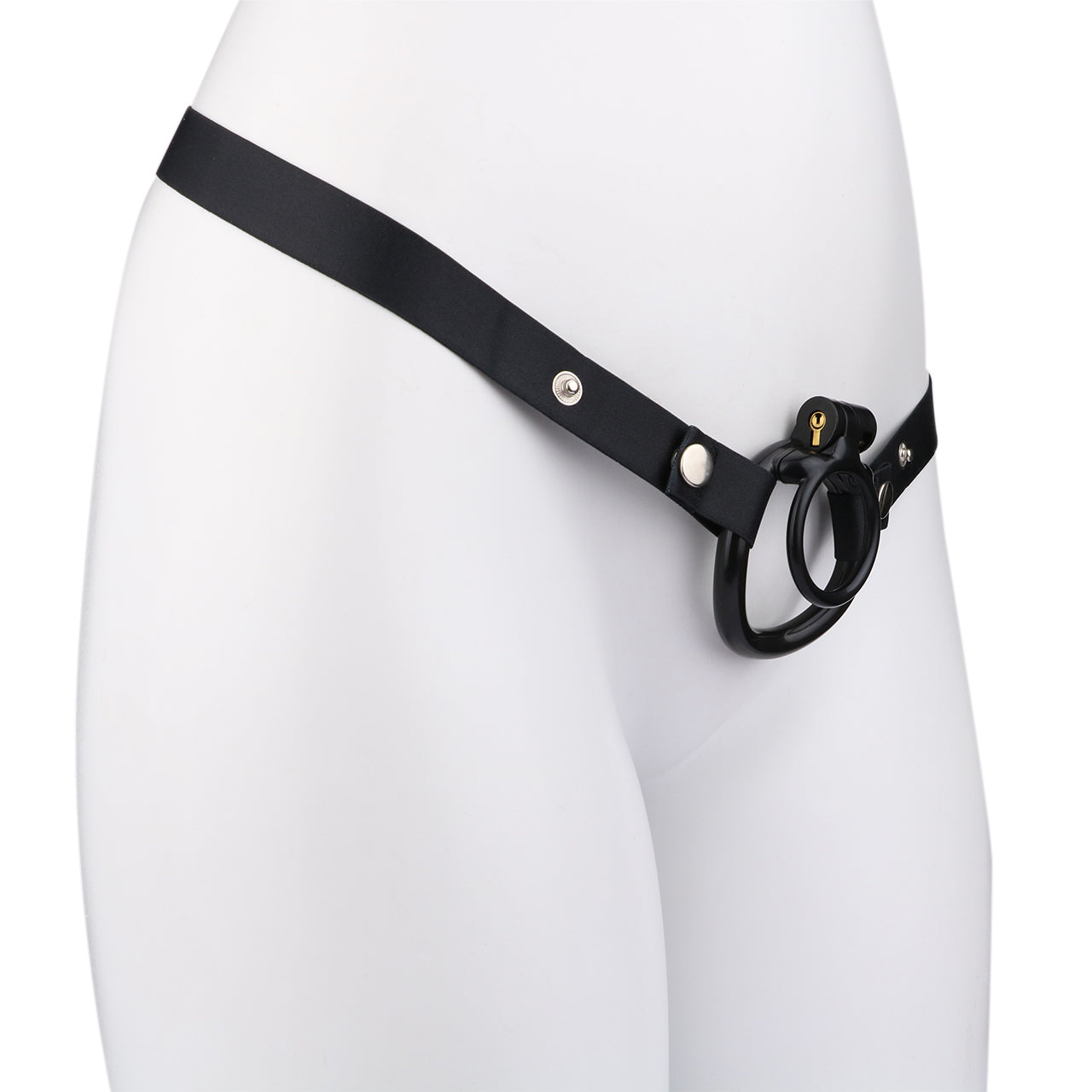 3D Printed Pink Dual Cock Ring Chastity Cage | F3215