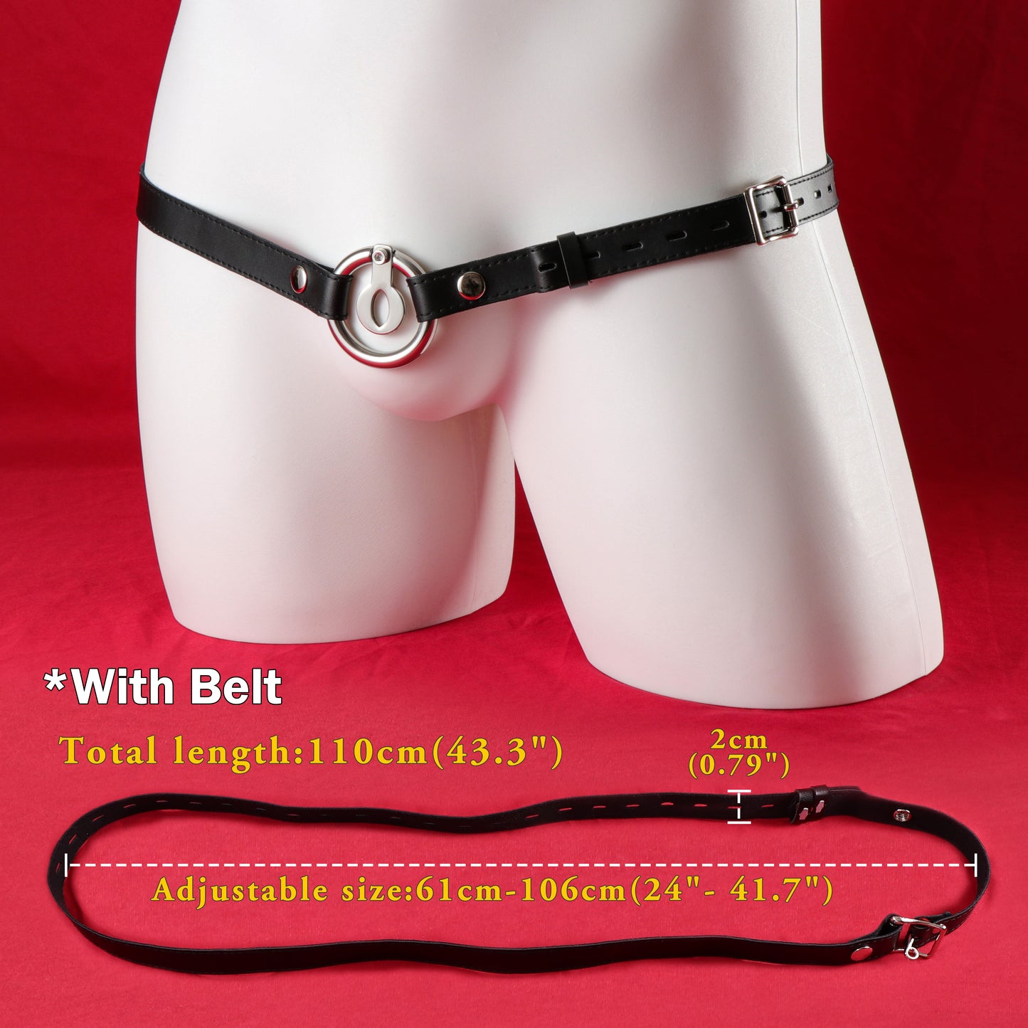 Super Small Flat Chasity Cage, F3135 - FRRK