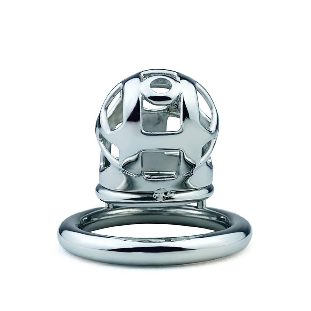 Stainless Steel Metal Small Mamba Male Chastity Cage, F3153 - FRRK