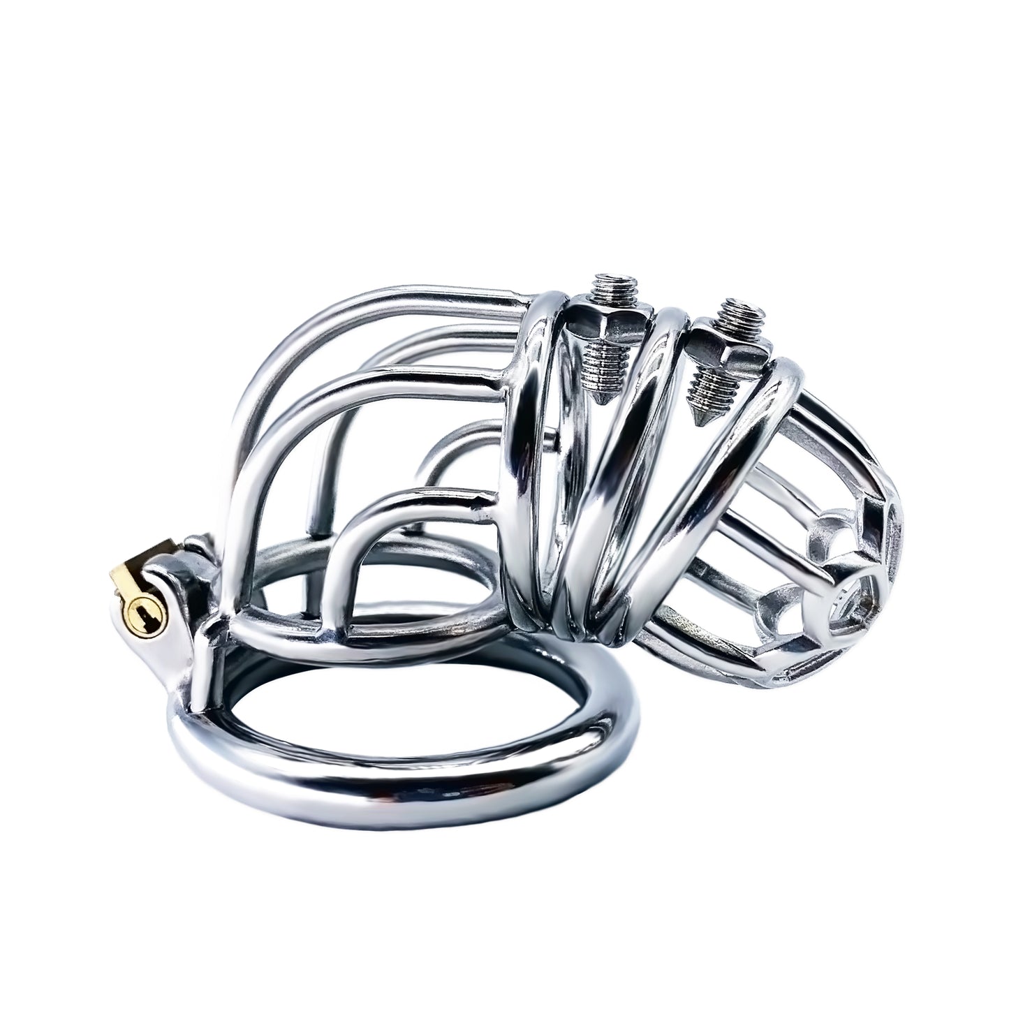 Dangling cock cage, Curve Spiked Chastity Cage, F3104 - FRRK