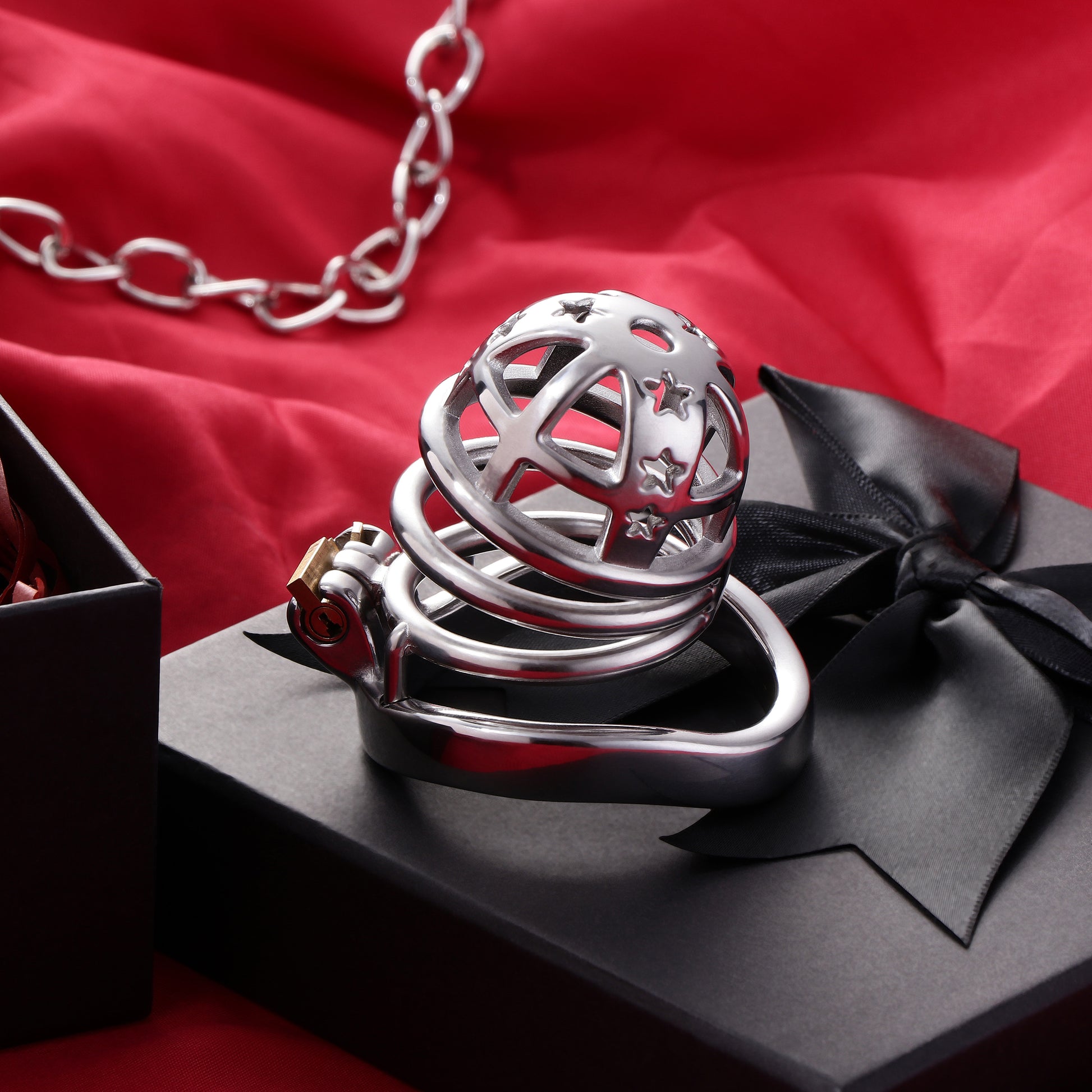 37mm Diameter Large Male Chastity Cage, F3066 - FRRK