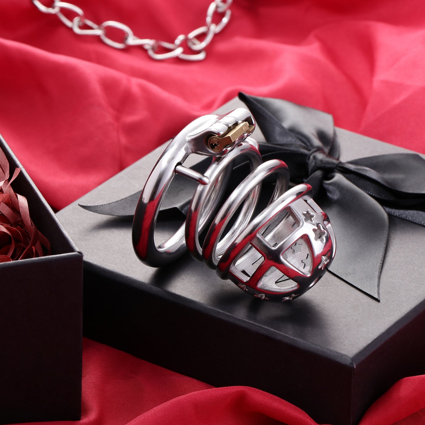 37mm Diameter Large Male Chastity Cage, F3066 - FRRK