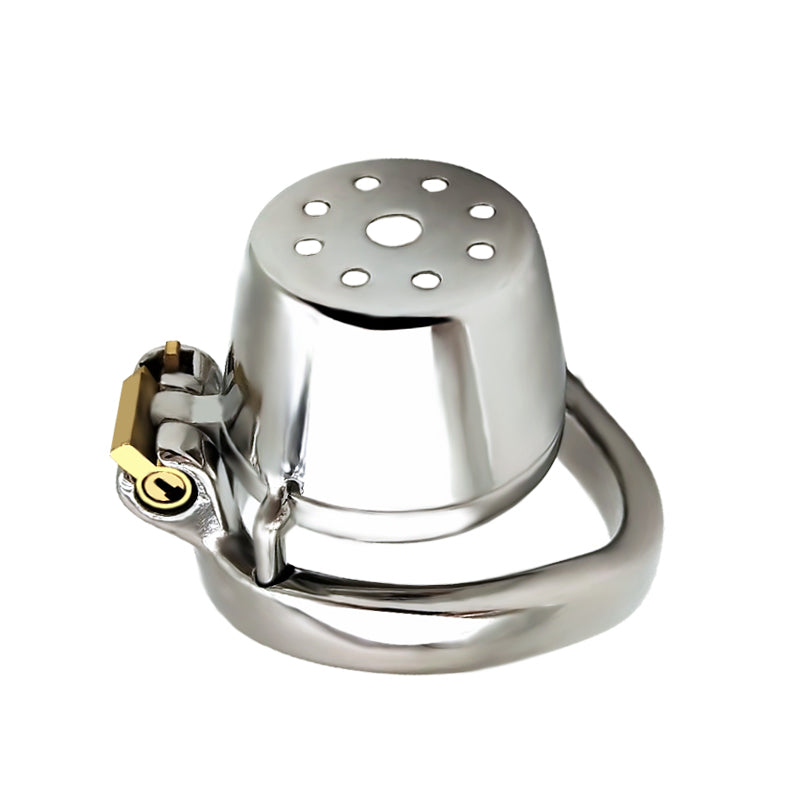 Male Lid Shower Belt Full Close Chastity Cage, F3080 - FRRK