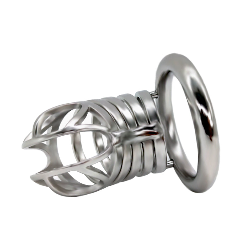 Male Top Split Open Chastity Cage, F3043 - FRRK