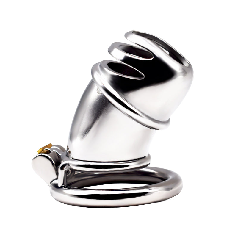 Top Split Open Male Chastity Cage, F3057 - FRRK