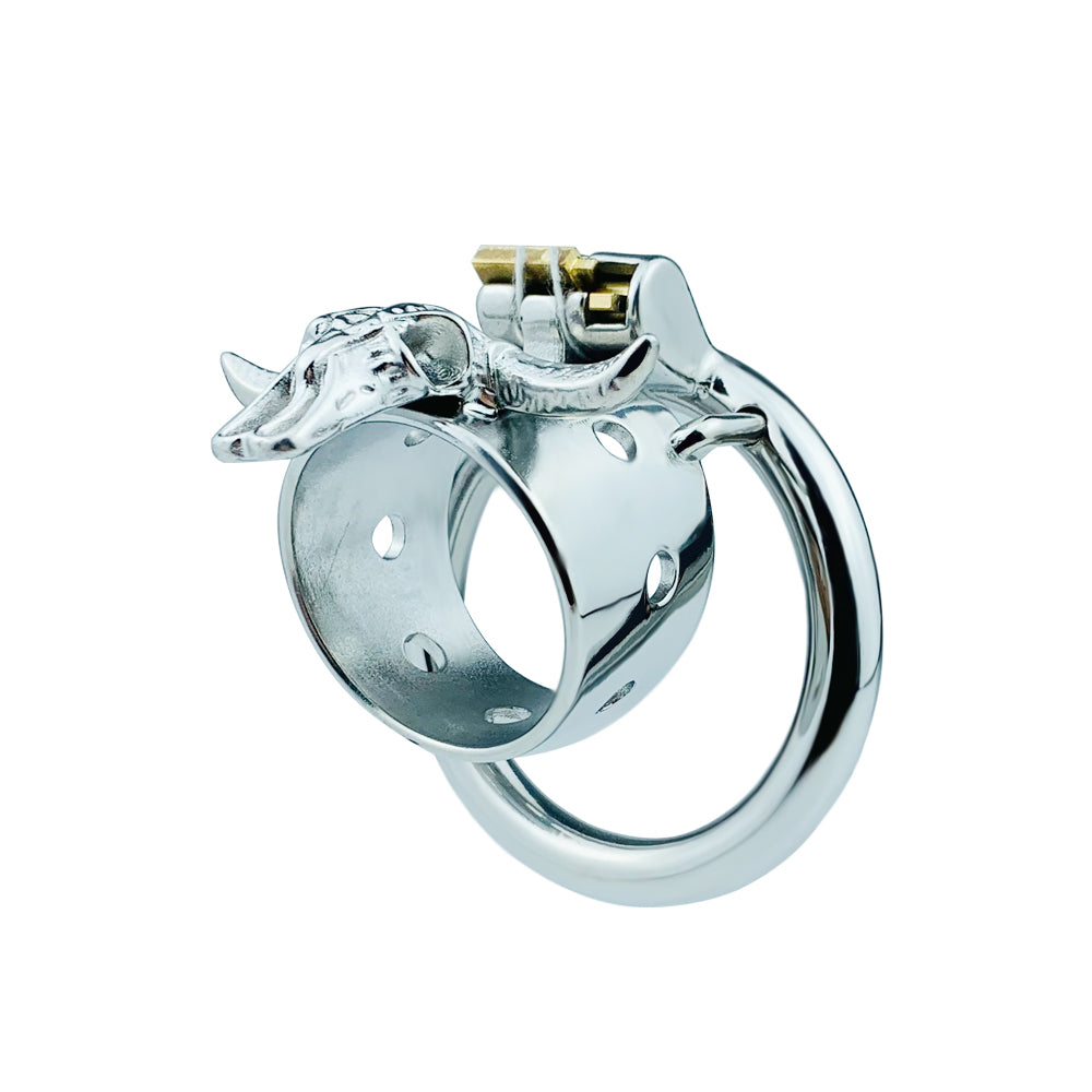 Bull Head Skeleton Male Chastity Cage, F3087 - FRRK