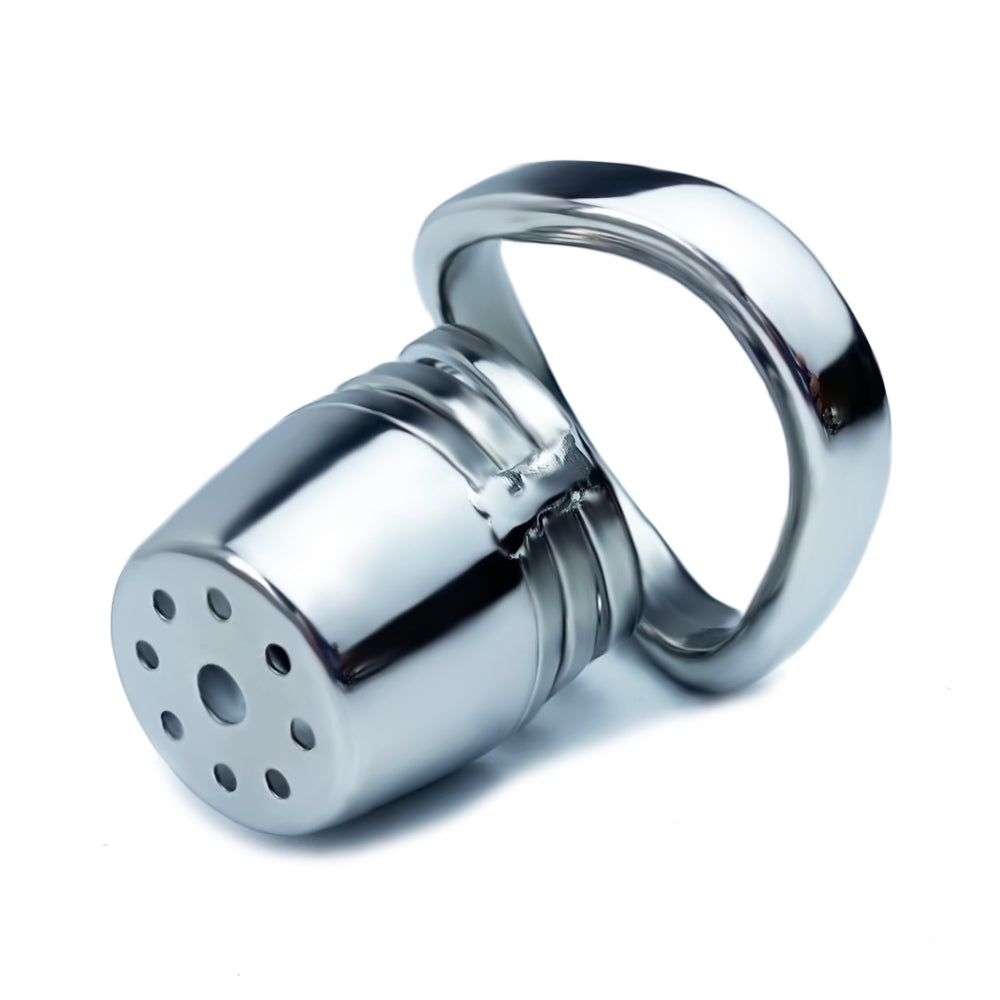 Male Lid Shower Belt Full Close Chastity Cage, F3082 - FRRK