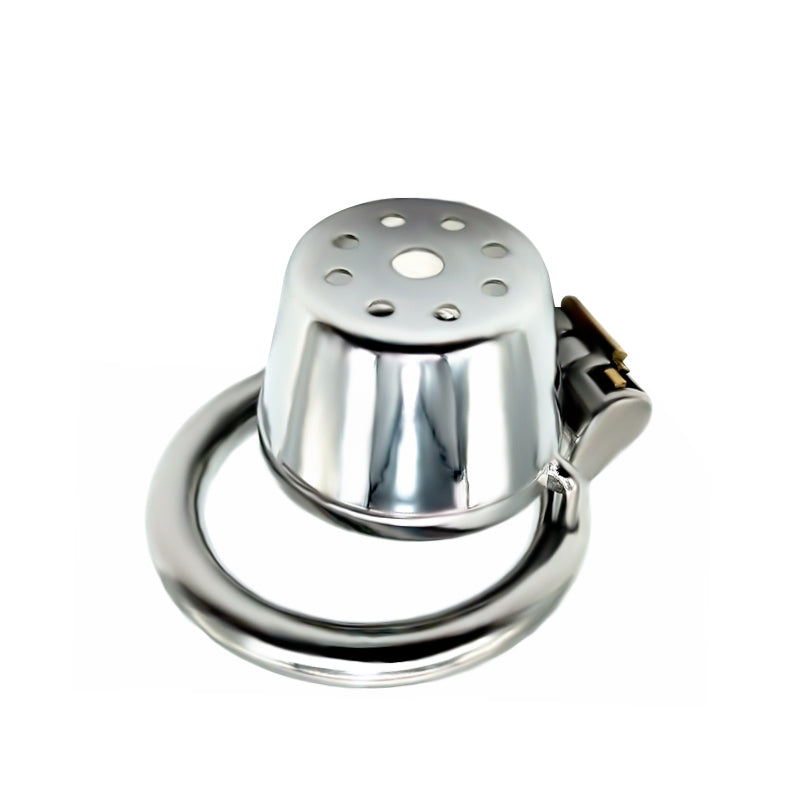 Male Lid Shower Belt Full Close Chastity Cage, F3080 - FRRK