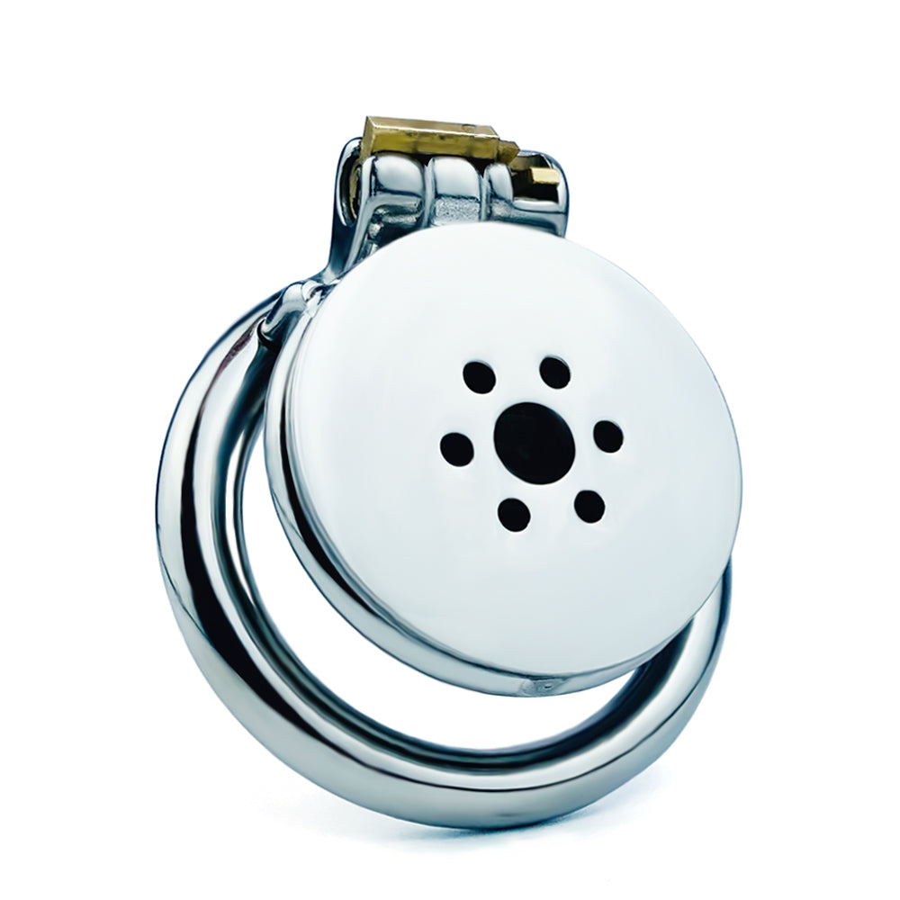 Inverted Double Cylinder Flat Chastity Cage, F3150 - FRRK