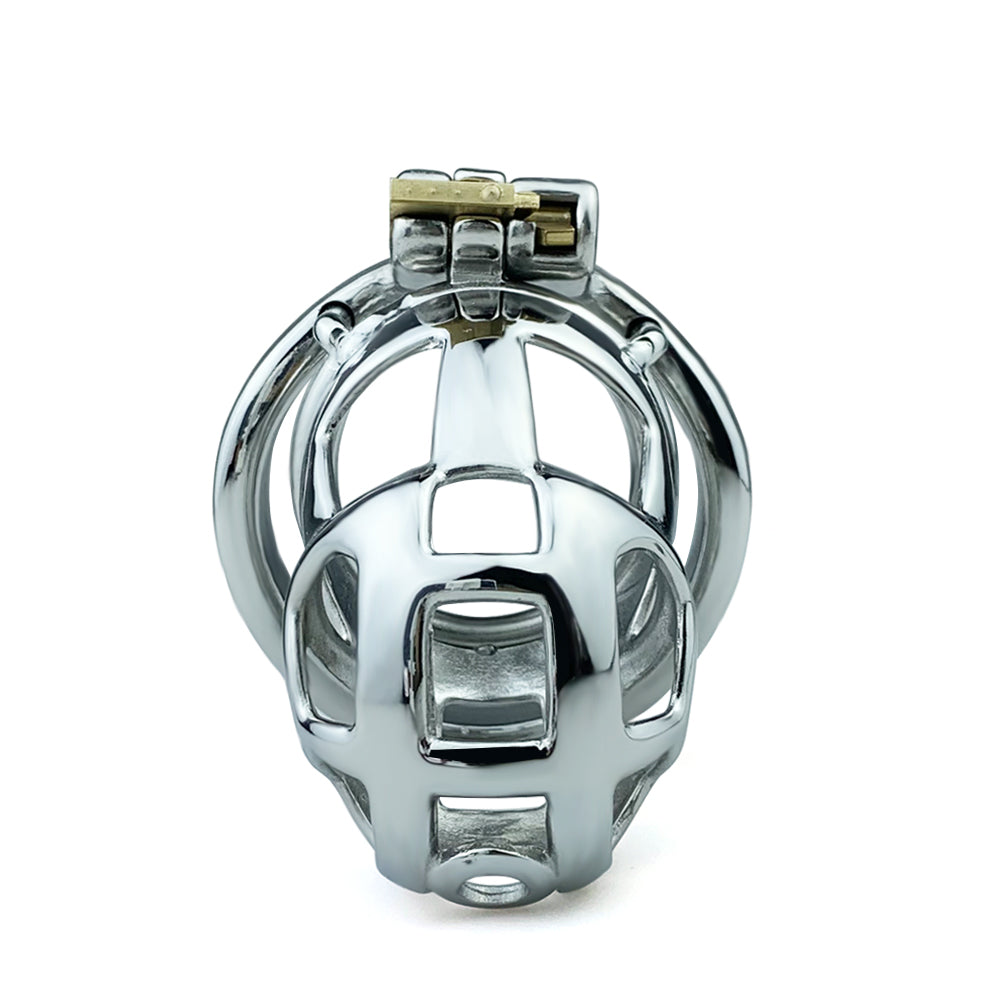 Stainless Steel Metal Small Mamba Male Chastity Cage, F3153 - FRRK