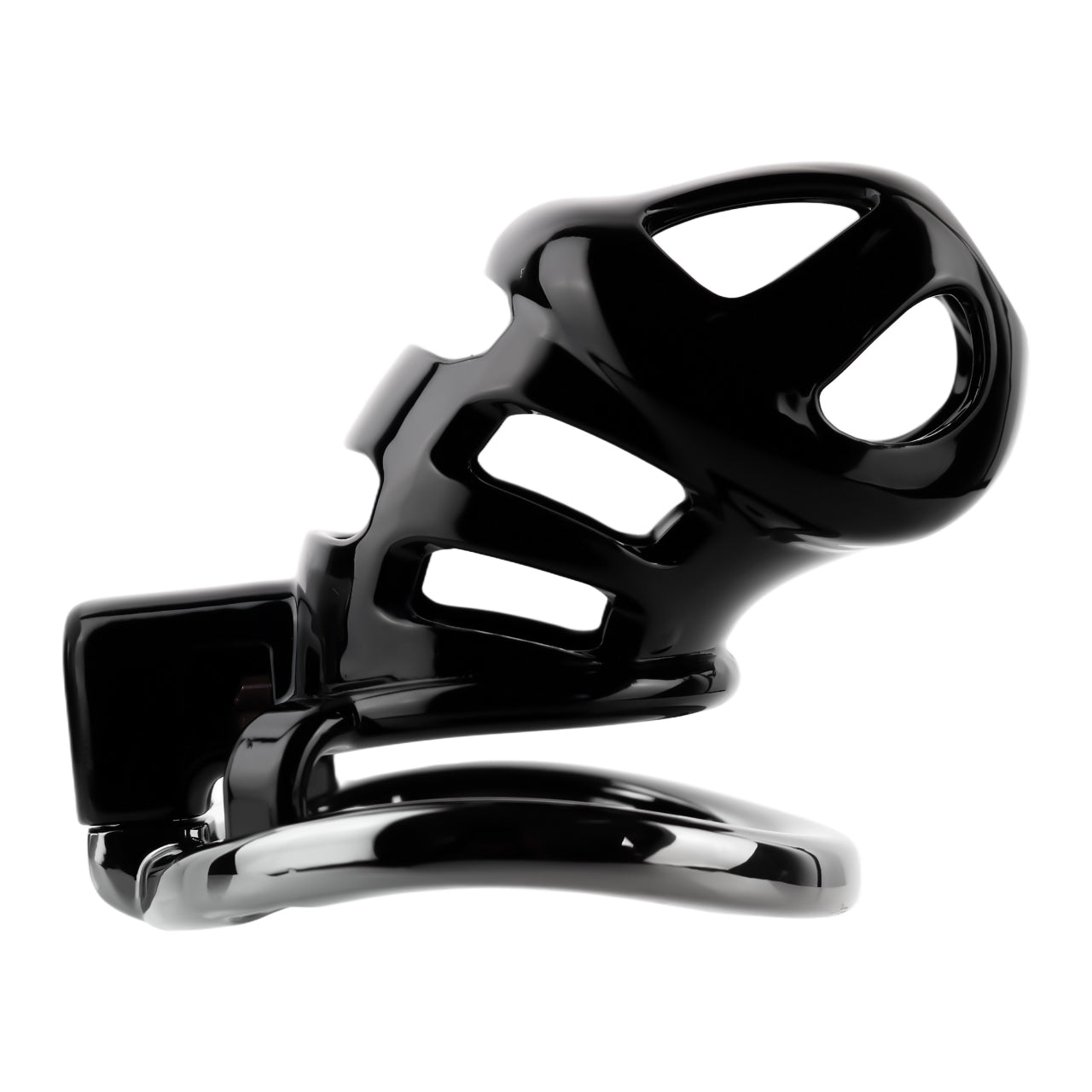 ABS & Aluminum Alloy Chastity Cage - Large Size
