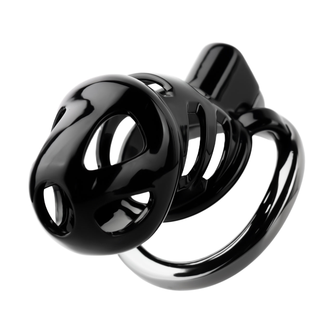 ABS & Aluminum Alloy Chastity Cage - Large Size