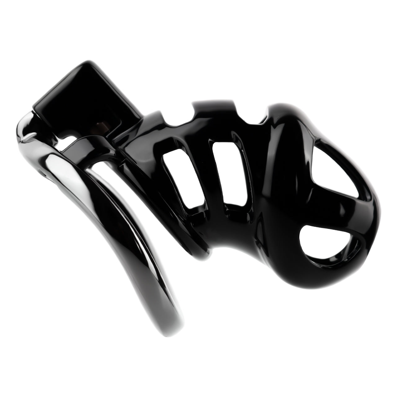 ABS & Aluminum Alloy Chastity Cage - Large Size