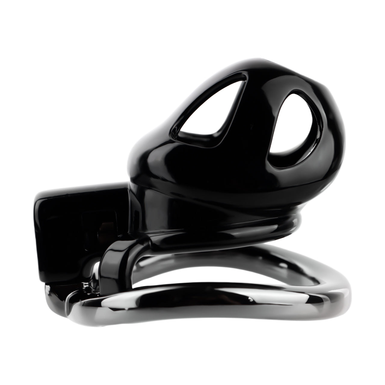 ABS & Aluminum Alloy Chastity Cage - Small Size