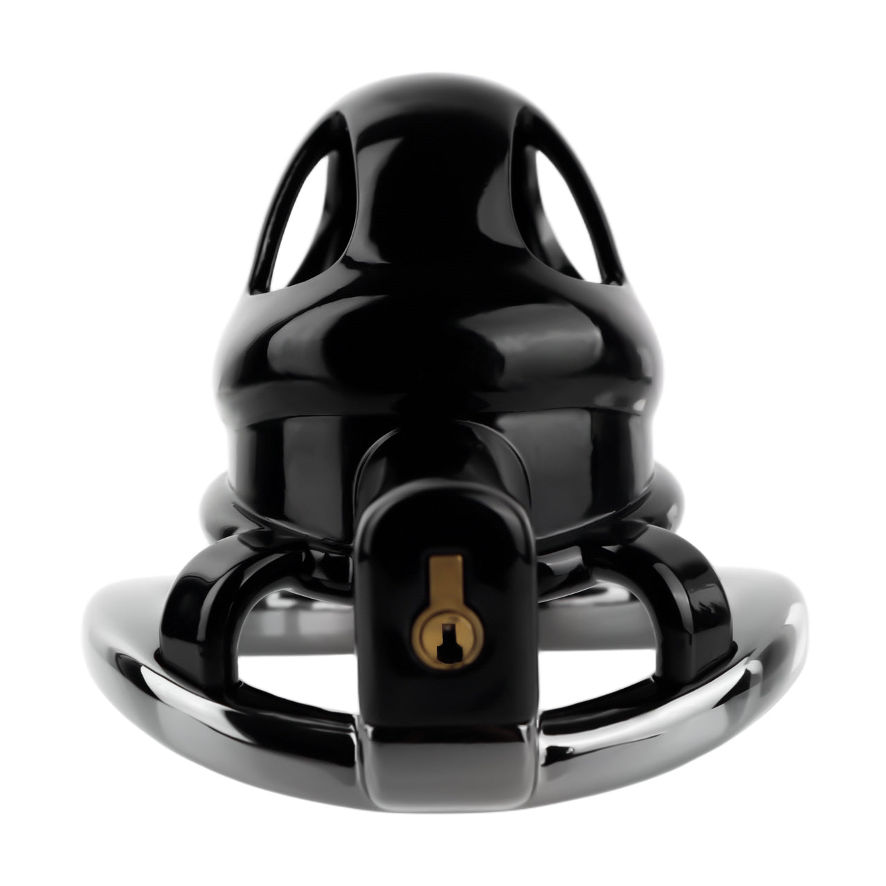 ABS & Aluminum Alloy Chastity Cage - Small Size