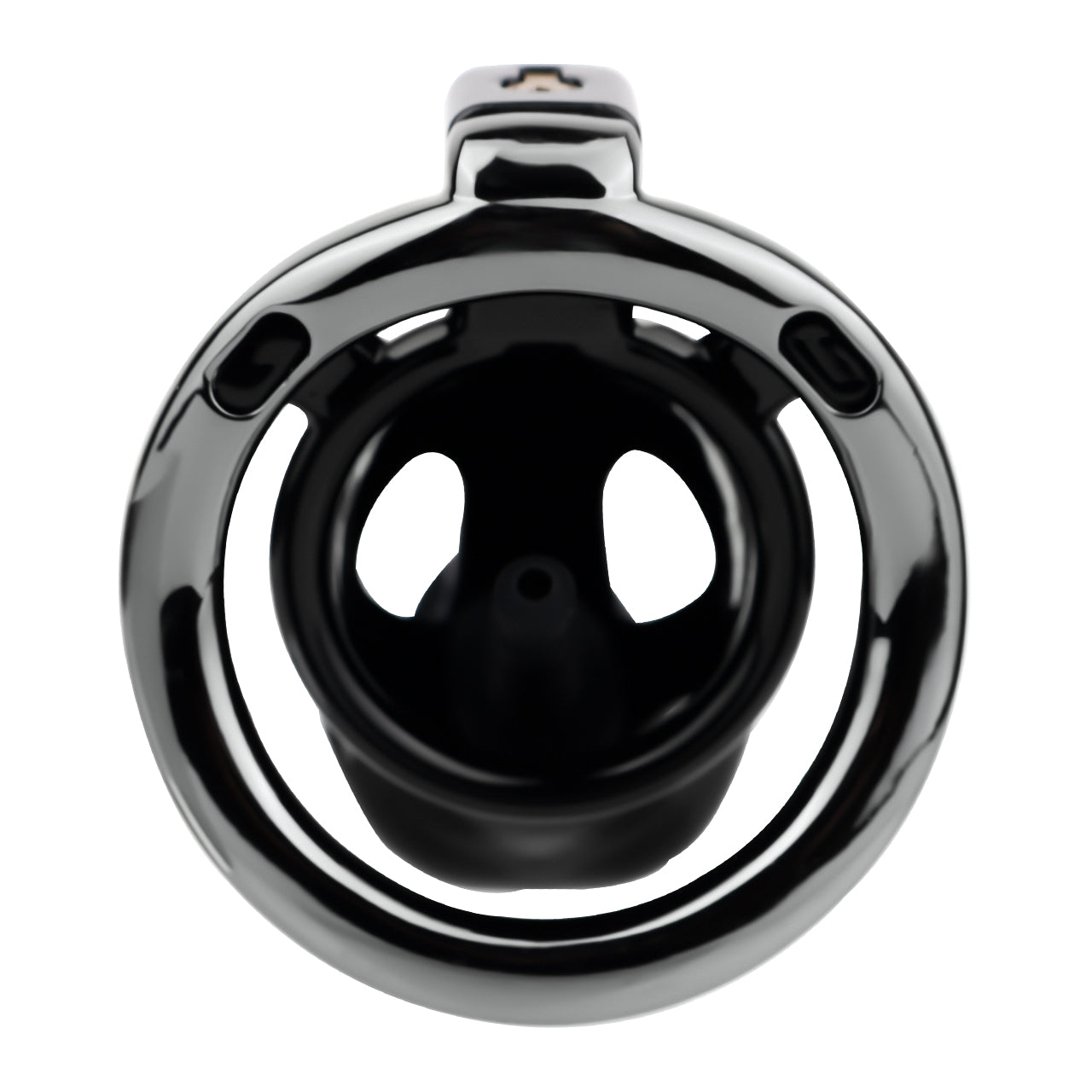 ABS & Aluminum Alloy Chastity Cage - Medium Size