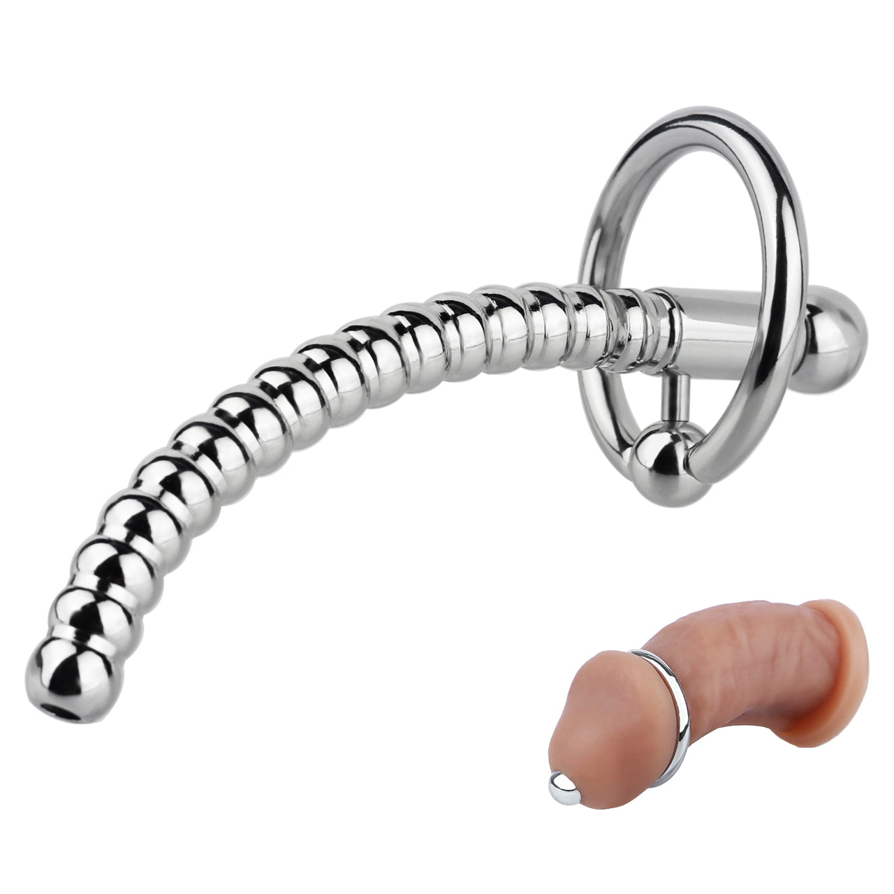 Curved Steel Prince Albert Wand