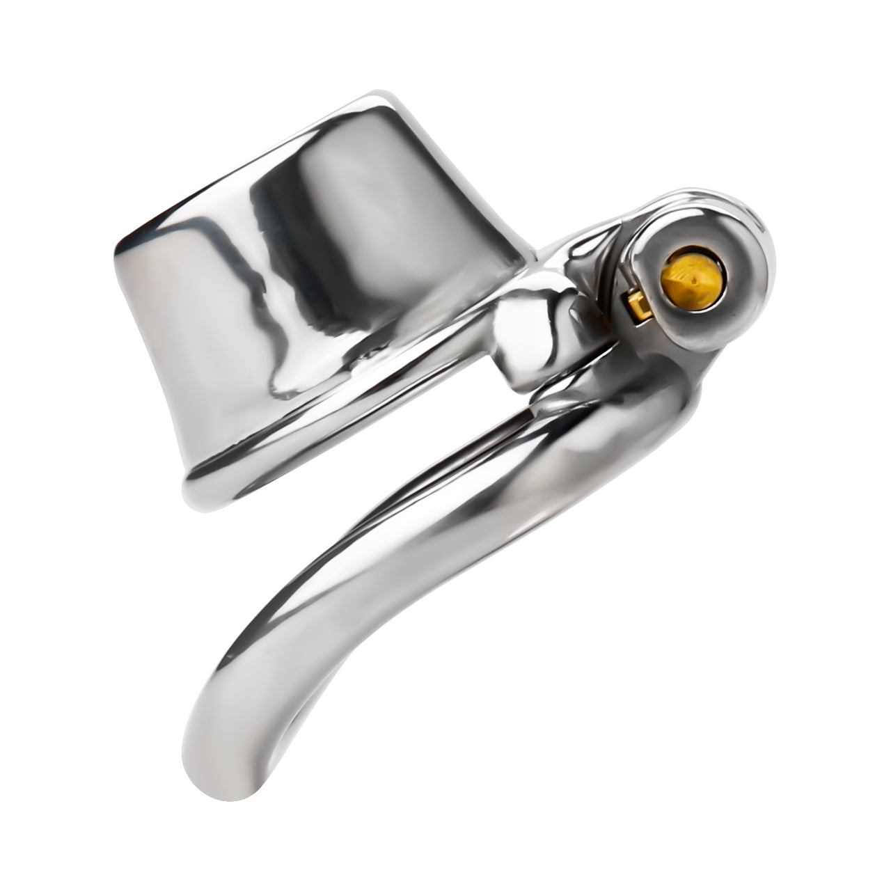 Flat Honeycomb Full Close Chastity Cage