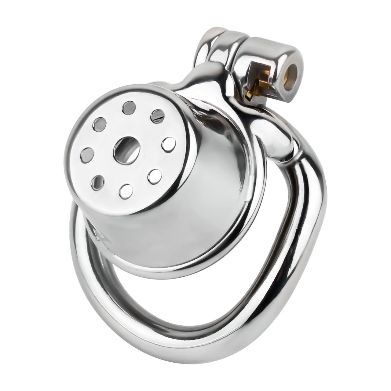 Flat Honeycomb Full Close Chastity Cage