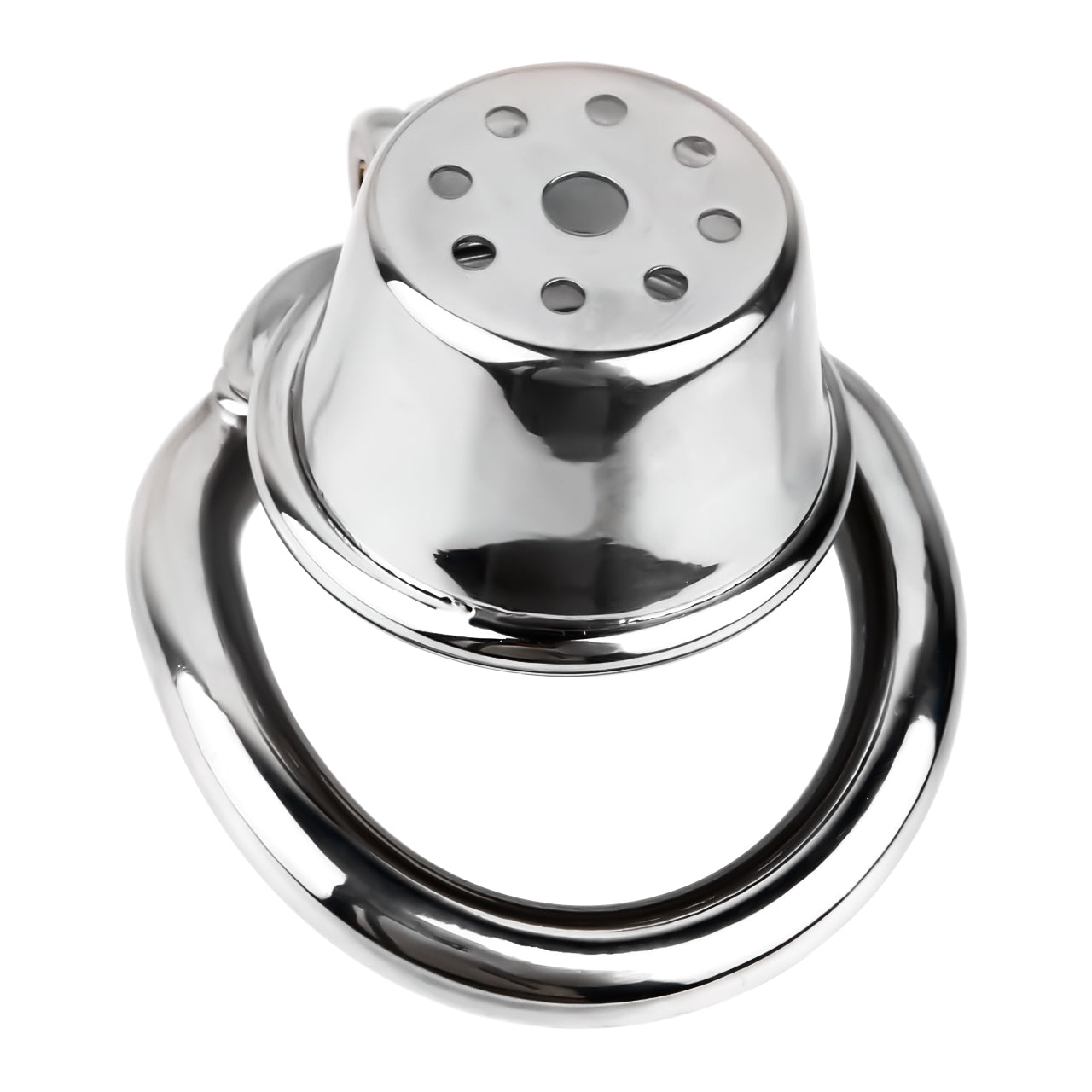Flat Honeycomb Full Close Chastity Cage