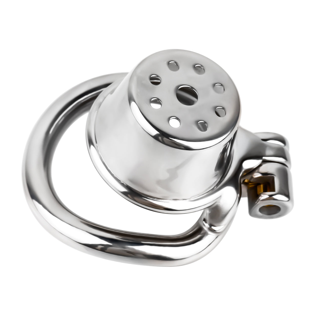 Flat Honeycomb Full Close Chastity Cage