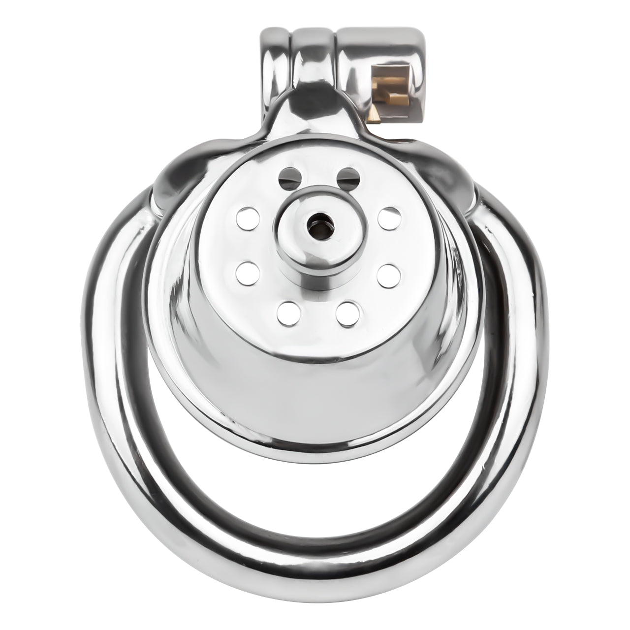 Flat Honeycomb Full Close Chastity Cage