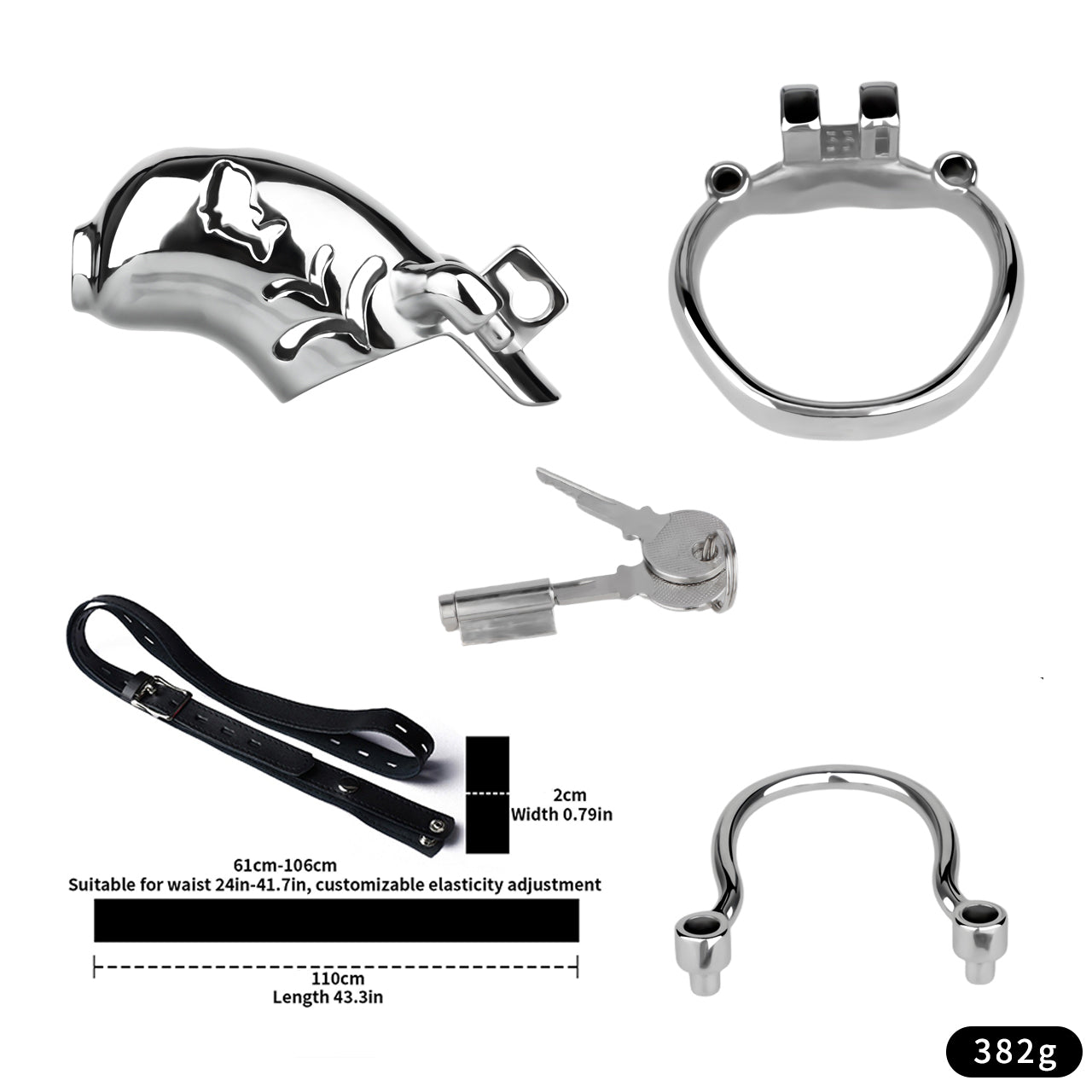 Heavy-Duty Chastity Cage