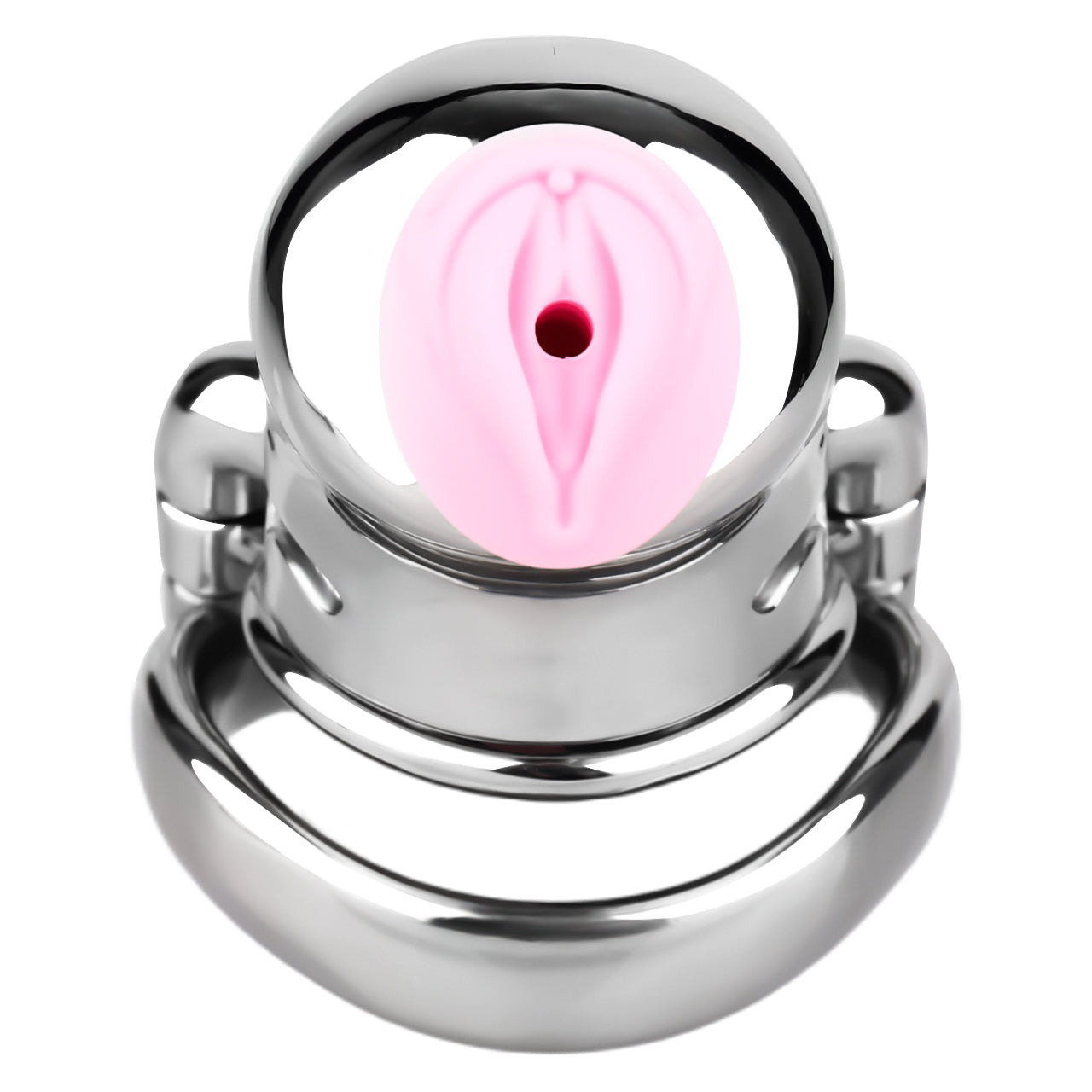 Heavy-Duty Chastity Cage with Silicone Catheter