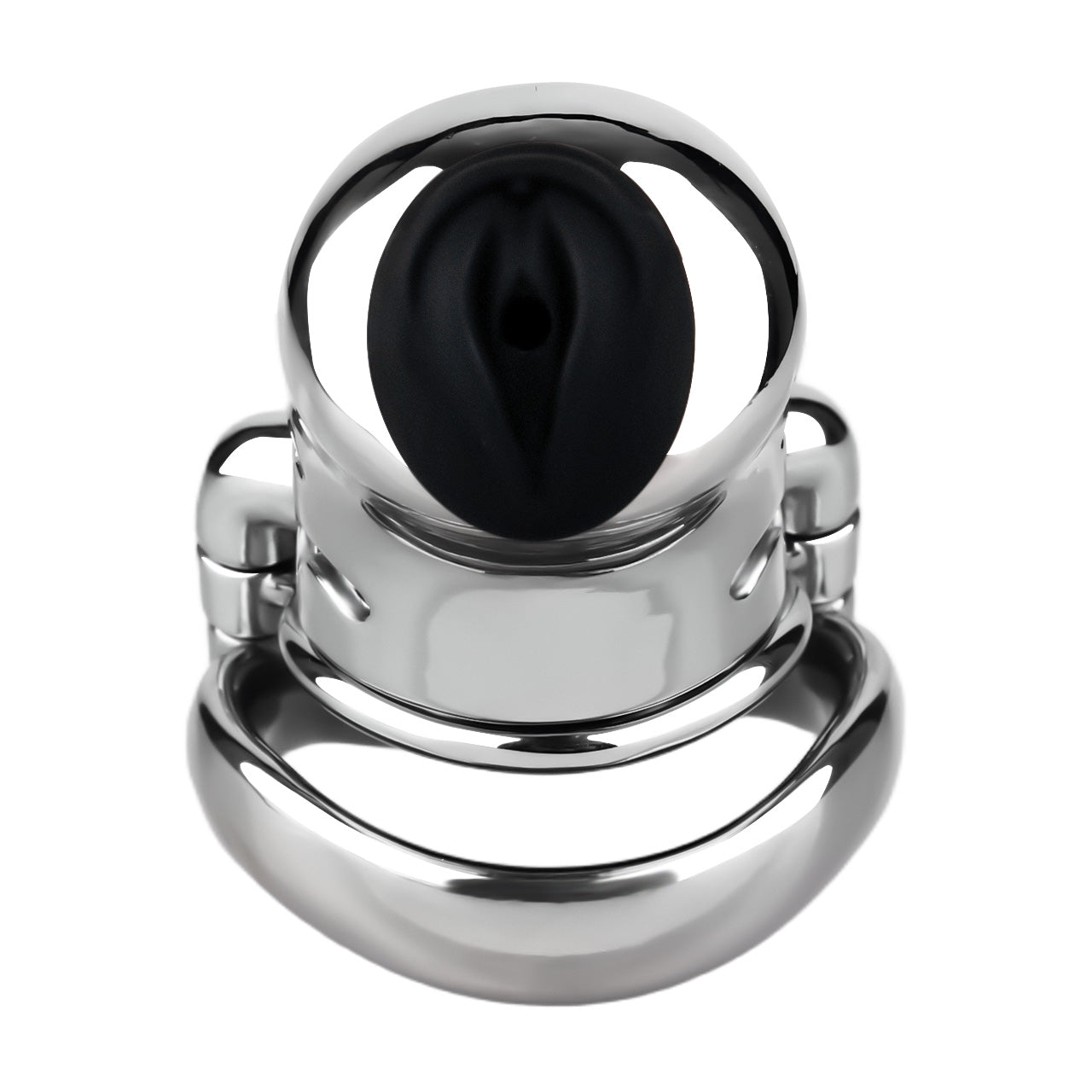 Heavy-Duty Chastity Cage with Silicone Catheter