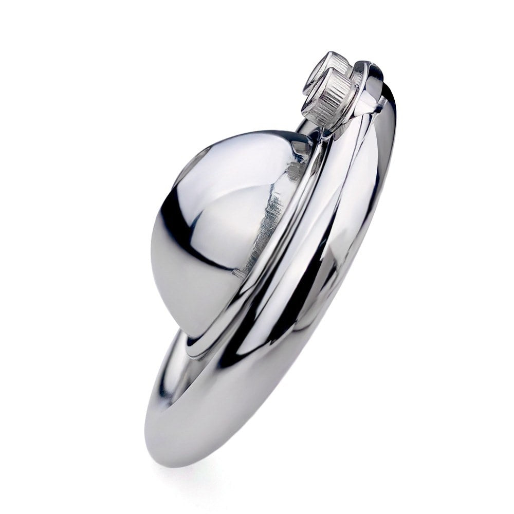 Hemisphere Male Chastity Cage with Urination Hole - Keyless Lock Versions | F3169