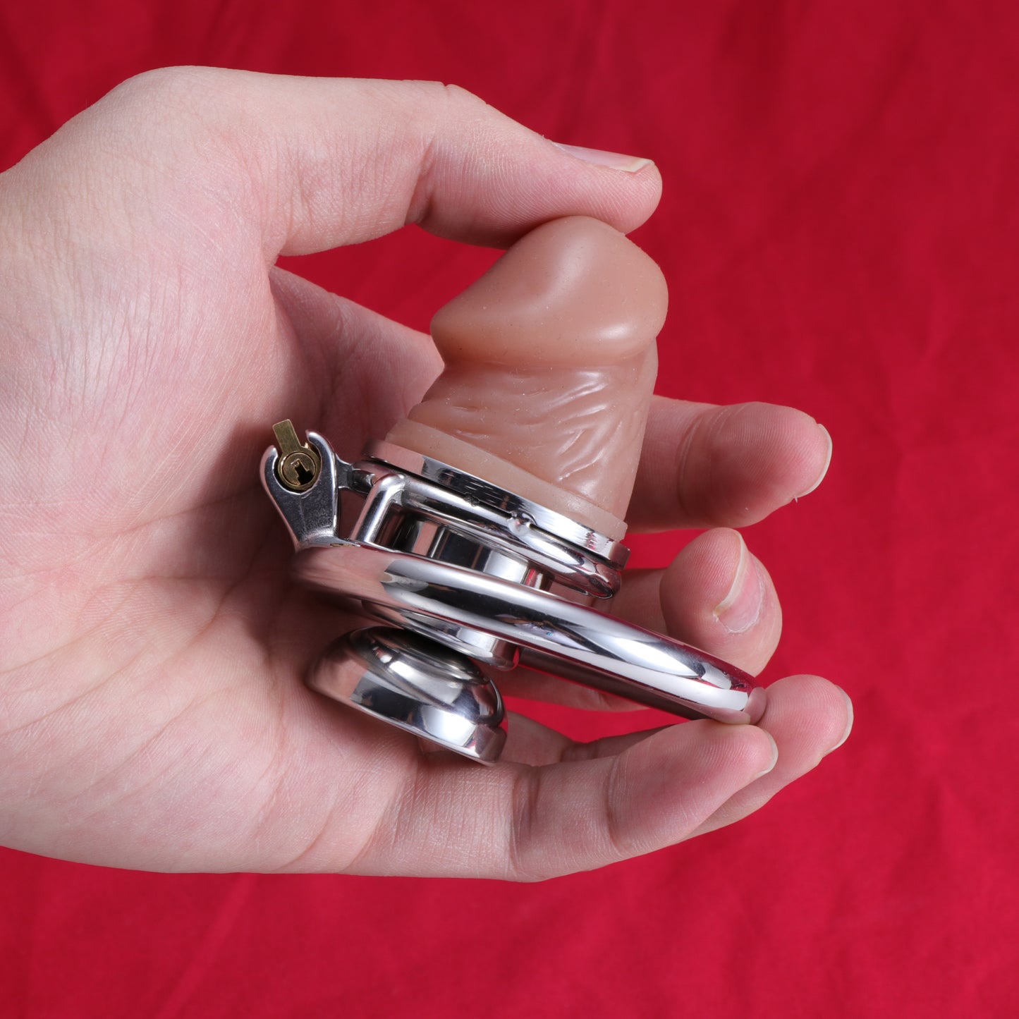 Inverted Chastity Cage With Dildo, F3402 - FRRK