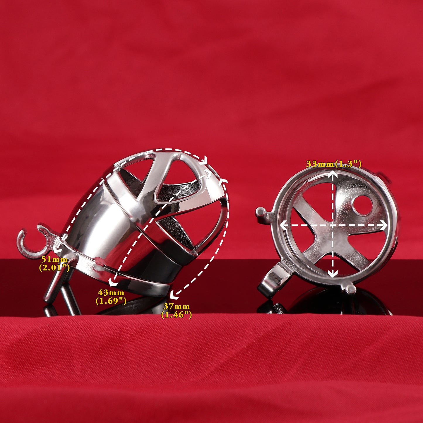 Male Chastity Cage, F3019