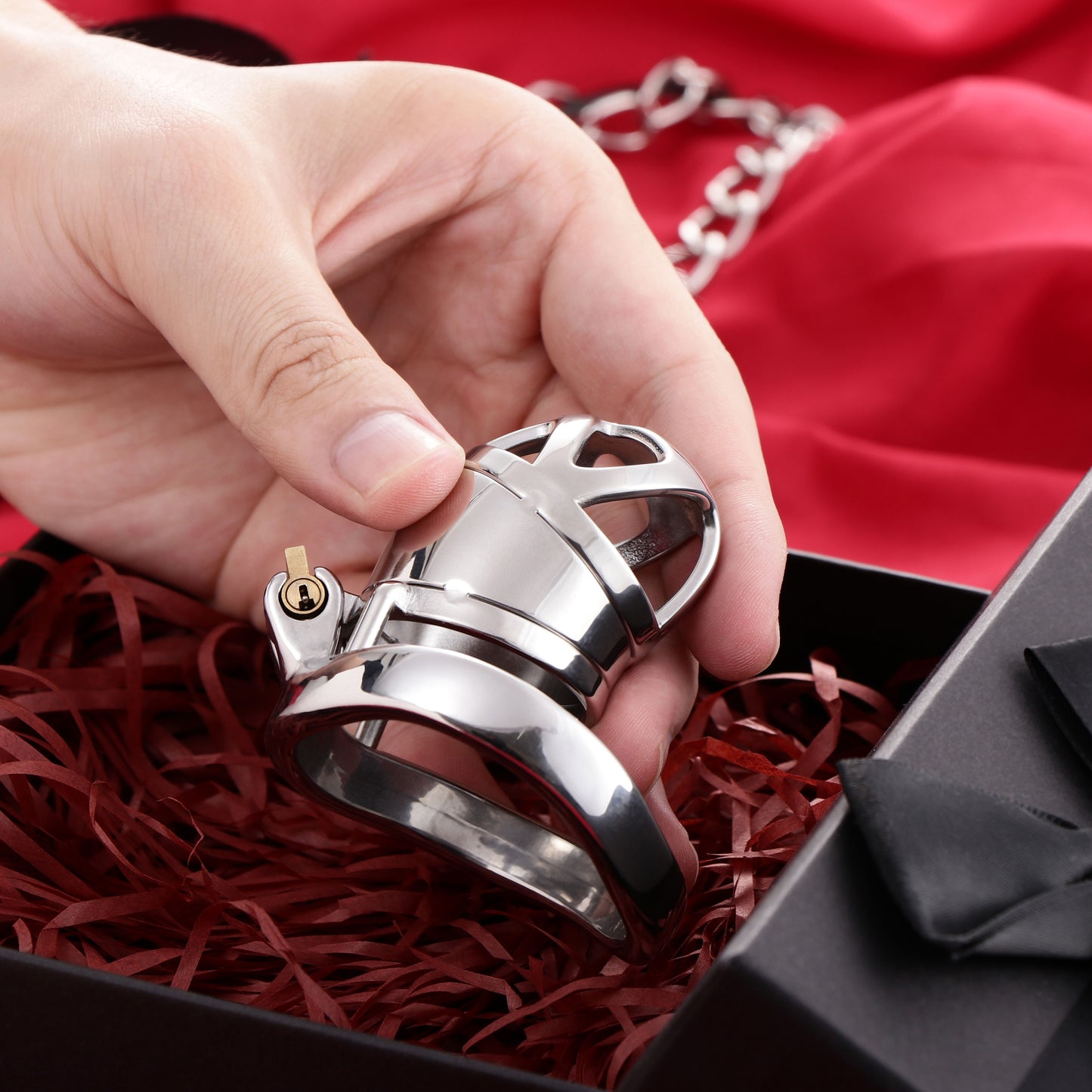 Male Chastity Cage, F3019