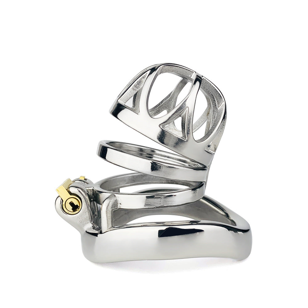Male Top Split Open Chastity Cage, F3042 - FRRK