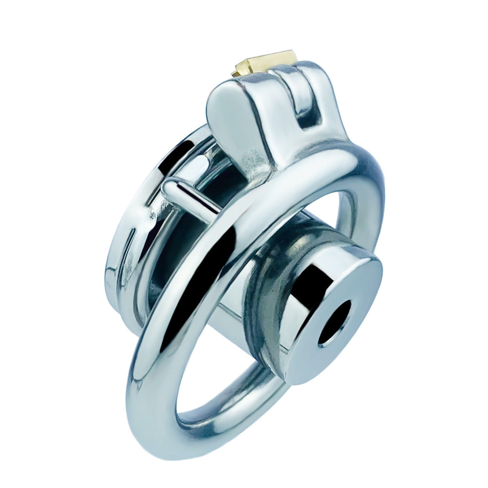 Inverted Single Cylinder Flat Chastity Cage, F3149 - FRRK