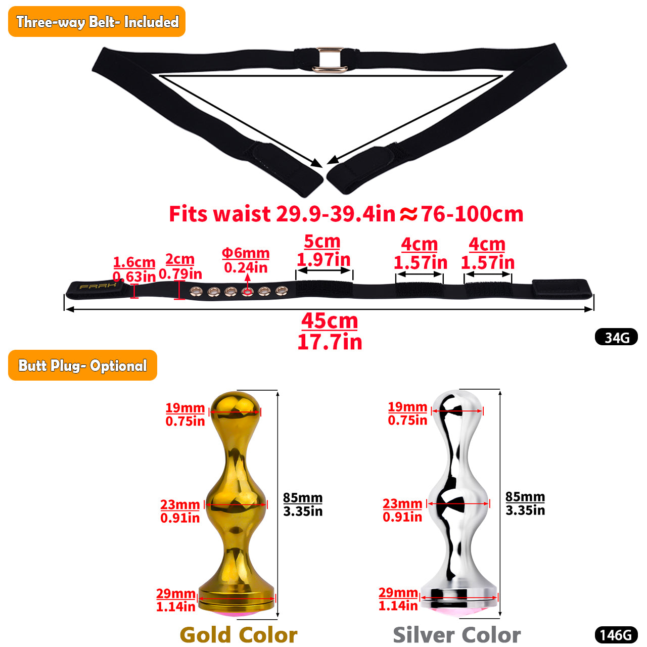 Realistic Penis Shape Male Chastity Cage | F203