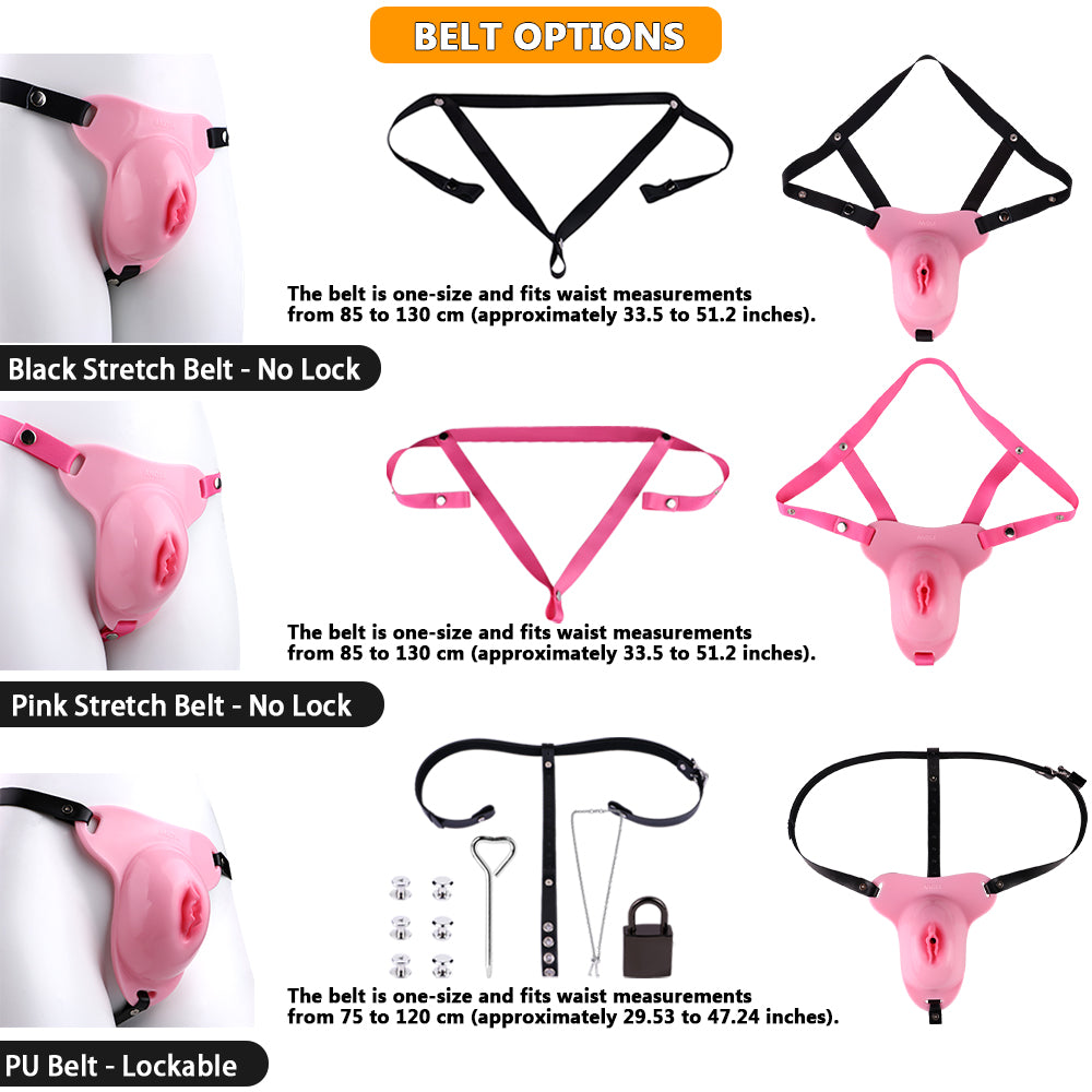 Sissy Feminization Pussy Panties - Maxi Size | AS664M