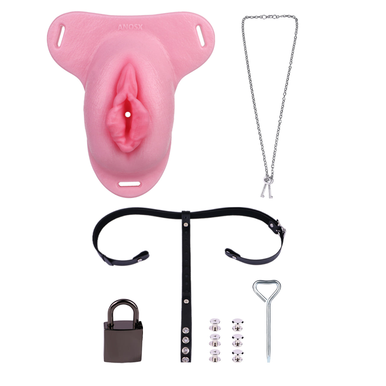 Sissy Feminization Pussy Panties - Maxi Size | AS667M