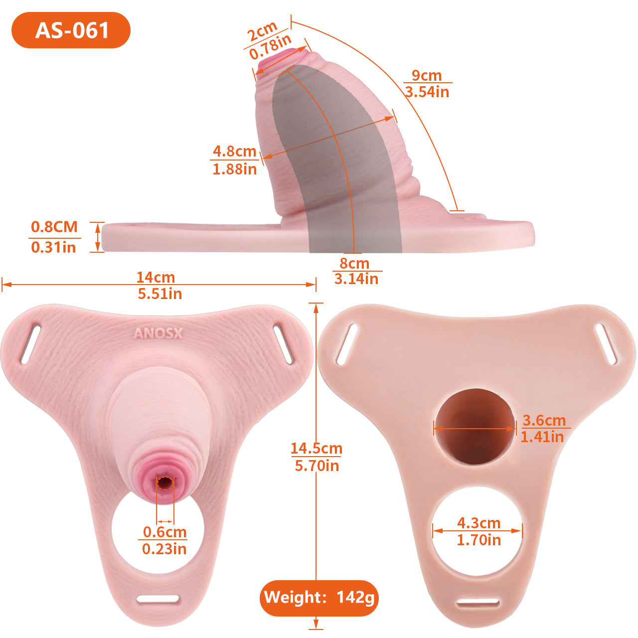 Wearable Penis Male Chastity Pants - Nano Size
